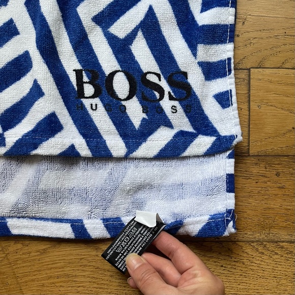 Boss Hugo Boss men’s beach towel (O/S) - Picture 6 of 6